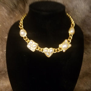 Pearl and Gold Tone Vintage Park Lane